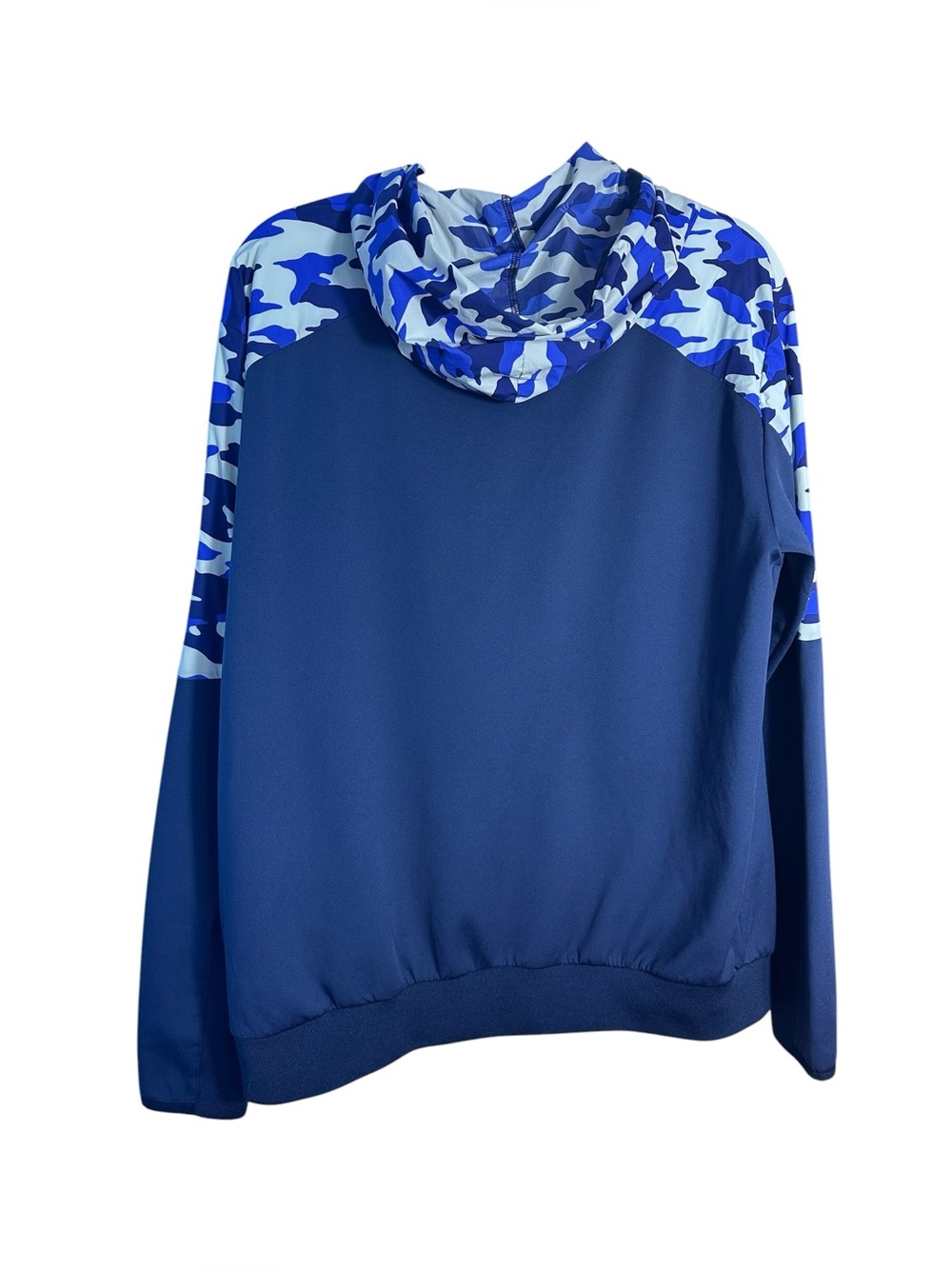 Greyson Navy and Light Blue Camo Athletic Hoodie - Picture 4 of 11